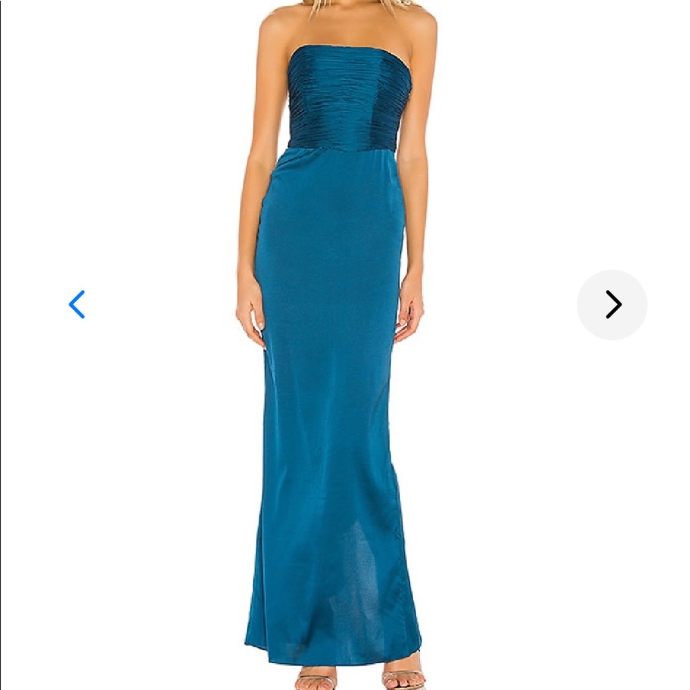 Lovers + Friends Donna Gown in Moroccan Blue xsmall (0,2) *new with tags*